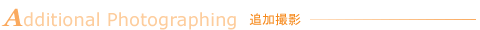 追加撮影